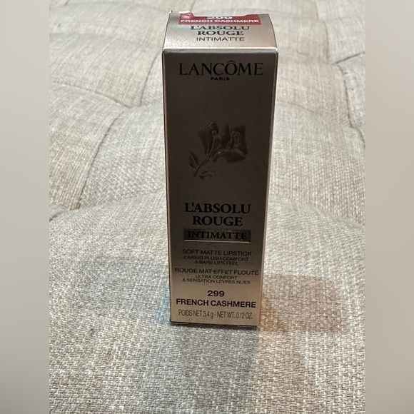 Lancôme L’Absolu Rouge Intimatte Hydrating Matte Lipstick - French Cashmere
NIB - Picture 3 of 8